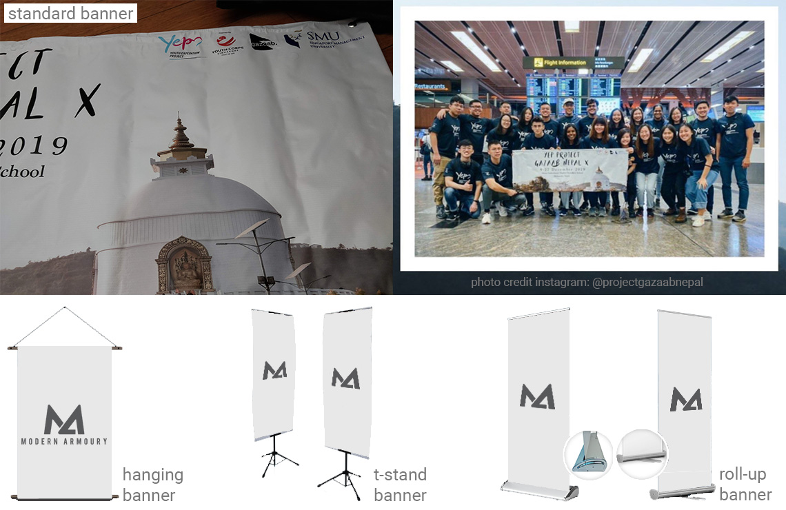 Banners and Pull-Up Displays