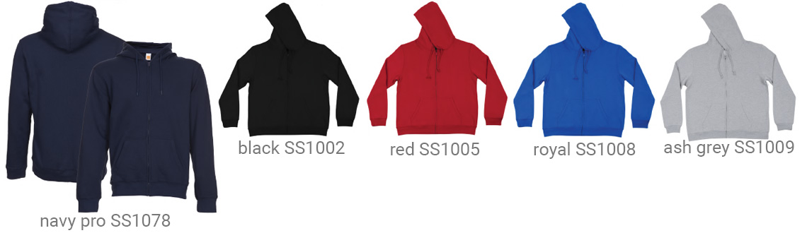 Standard Zip-Up Hoodie